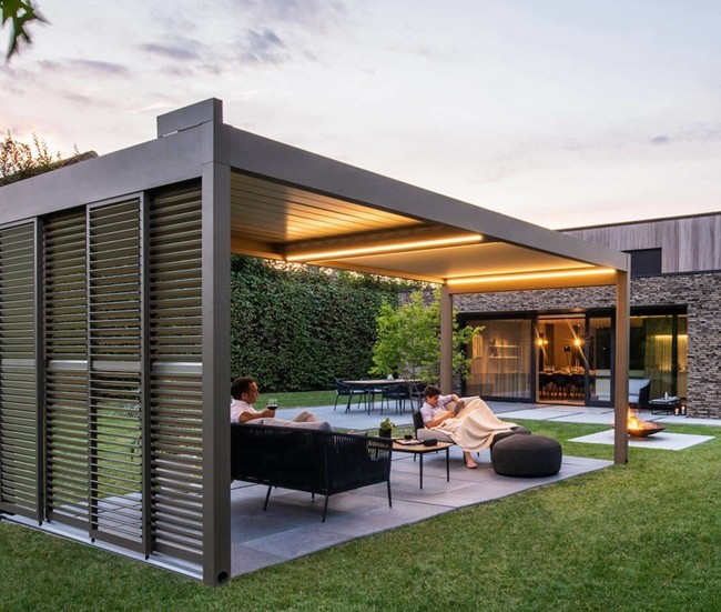 Patios Residenciales bioclimatic pergola project